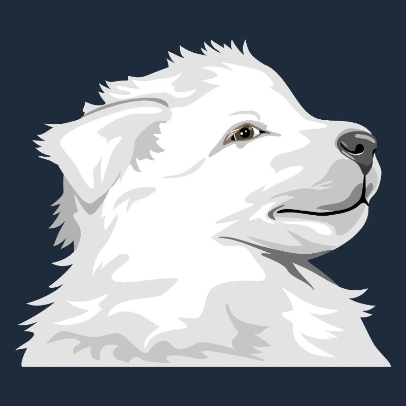 Chiot blanc