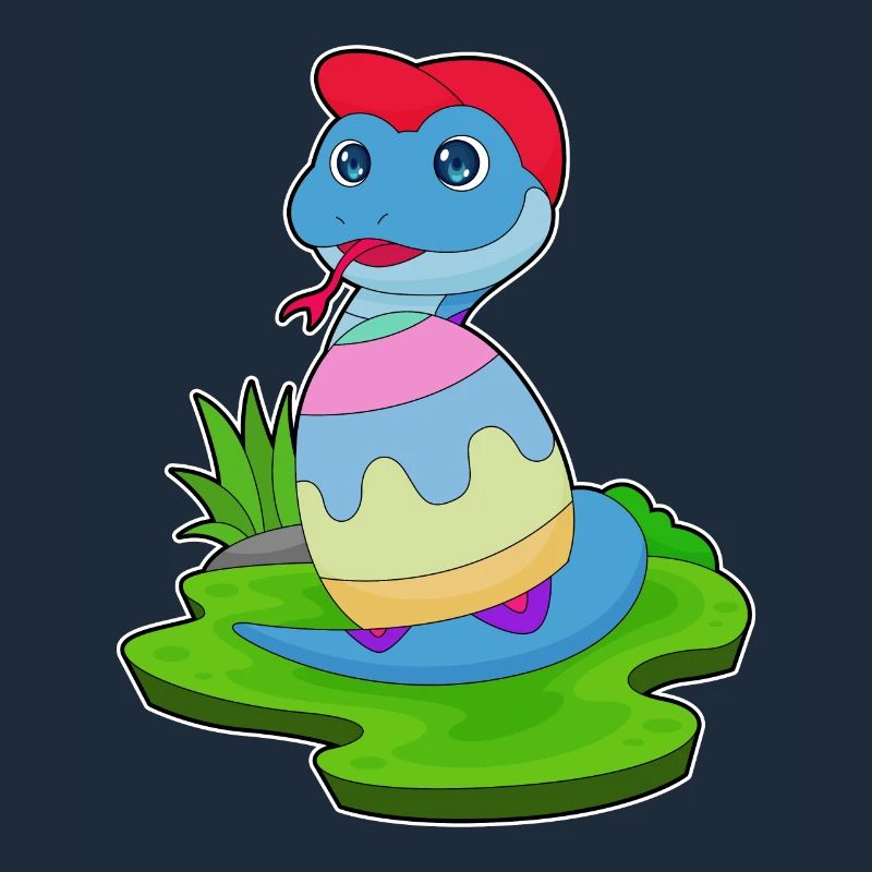 Snake Easter Easter Egg