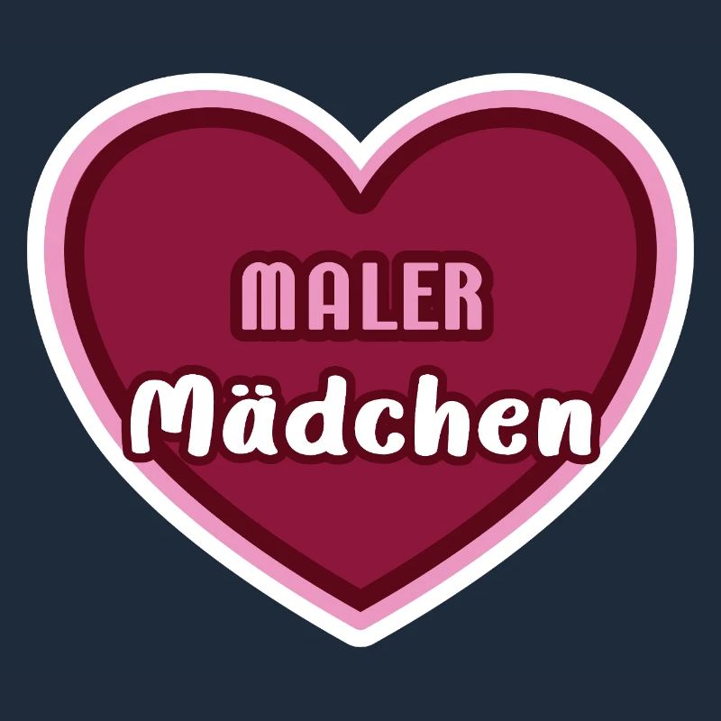 Maler Mädchen Malerin Malermädchen Azubine