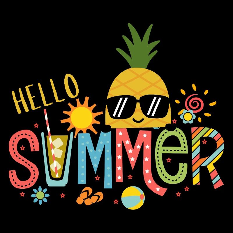 Ananassonne Heller Sommer
