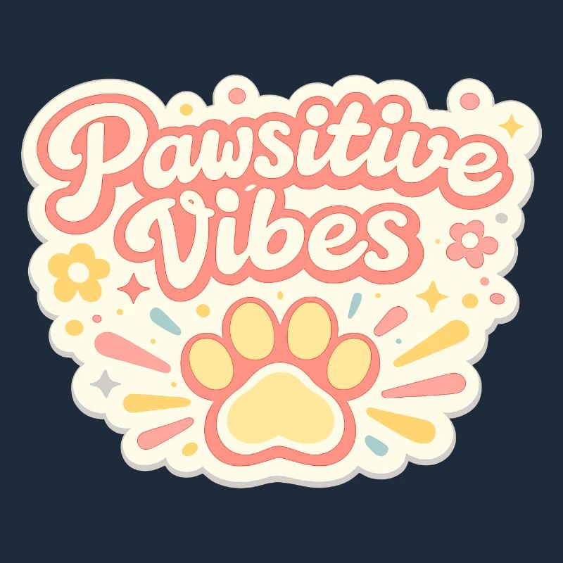 Pawsitive Vibes Paw Joy