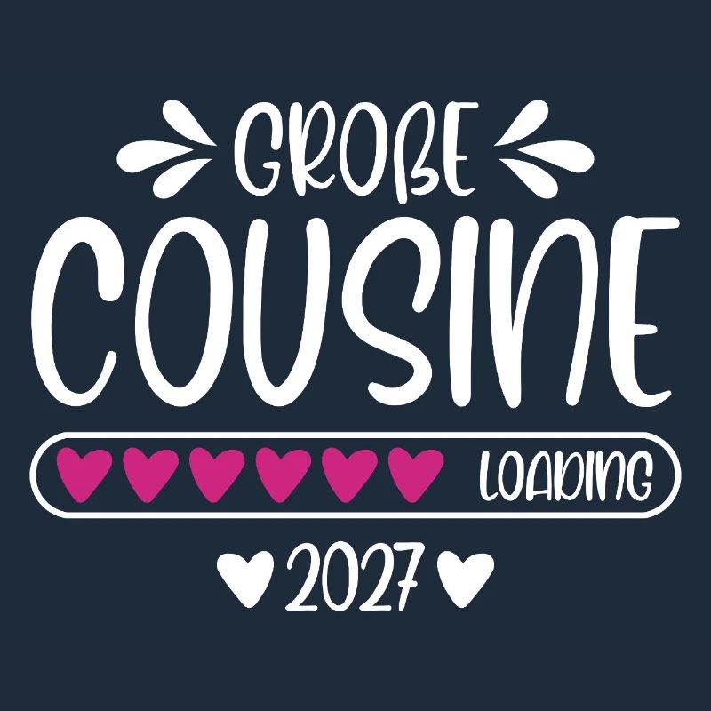 Große Cousine 2027 loading Herzchen Ladebalken