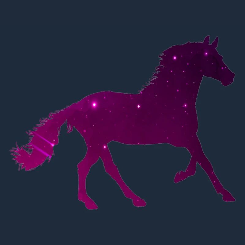 Sternenpferd - Süß Reiten Galaxy Pferd Geschenk