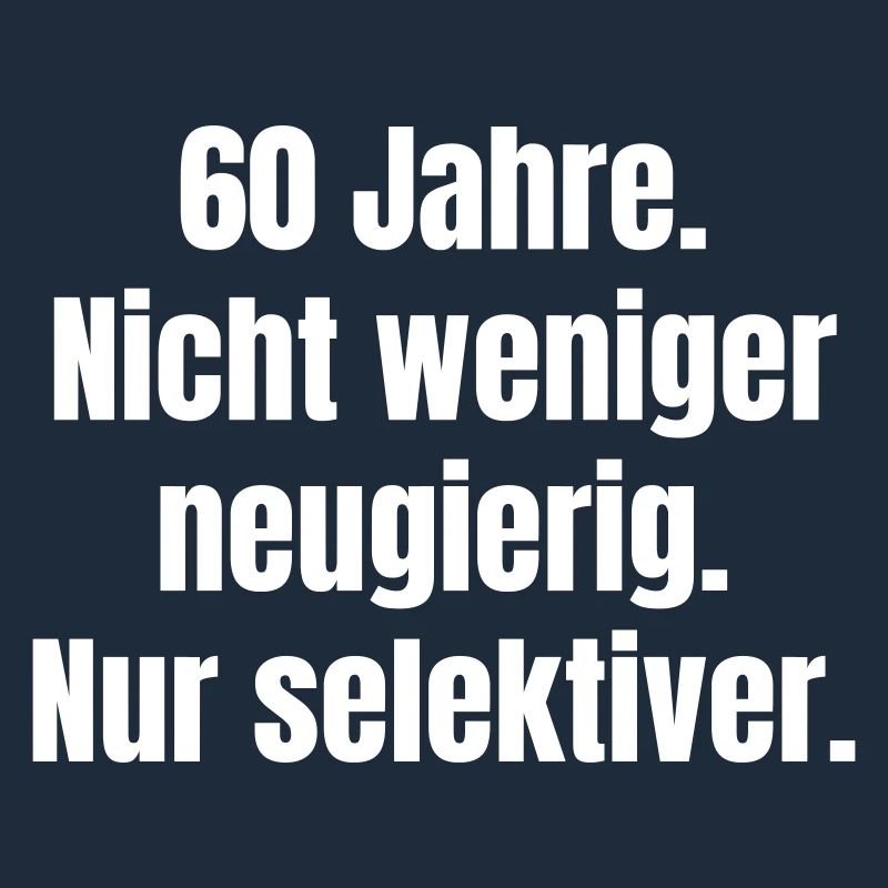 60 years – Curious, selective
