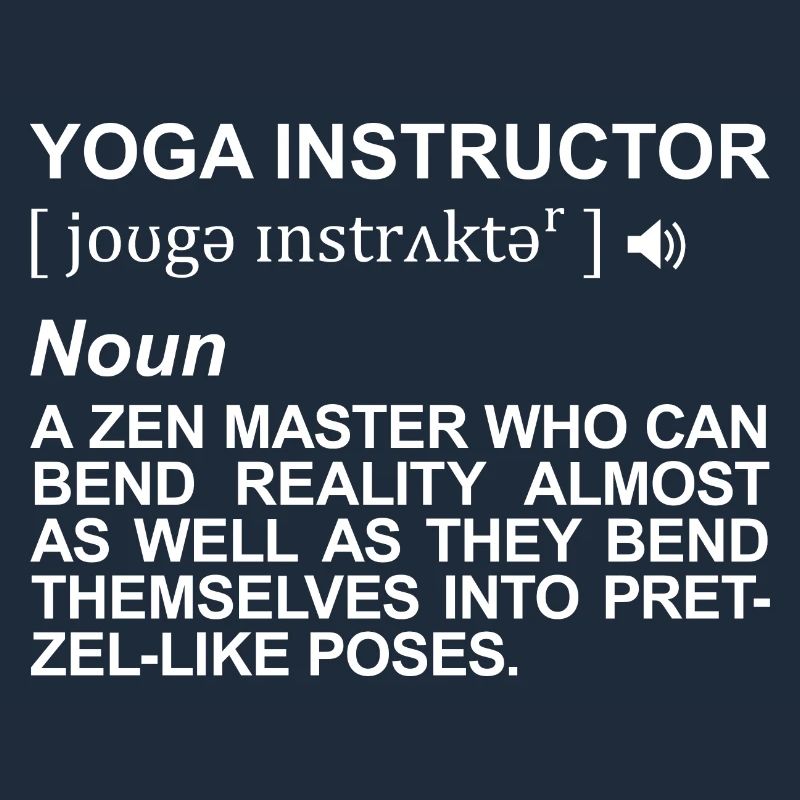 Définition du professeur de yoga