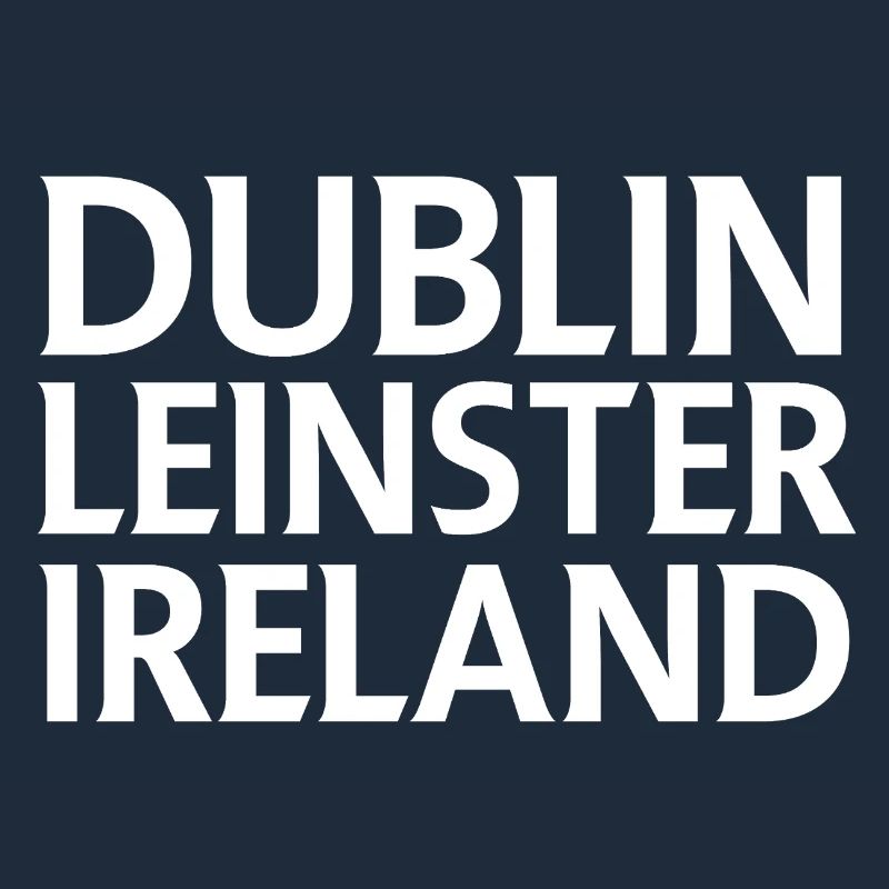 Dublin – Ireland Textdesign