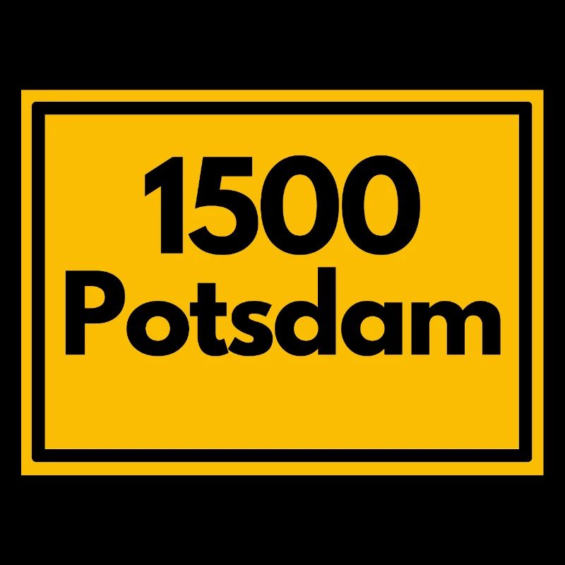  RETRO PLZ 1500 POTSDAM, DDR OSTALGIE GESCHENK