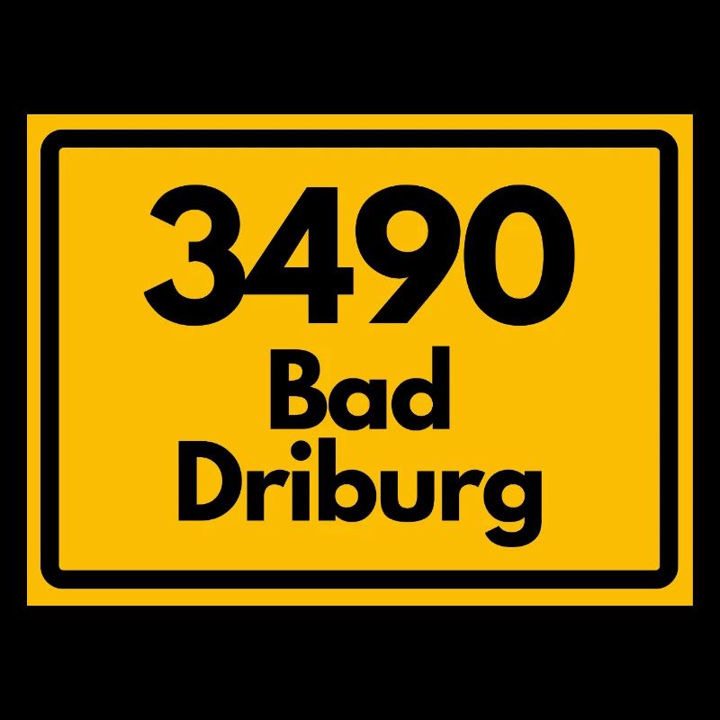 OLD POSTCODE POSTCODE RETRO 3490 BAD DRIBURG