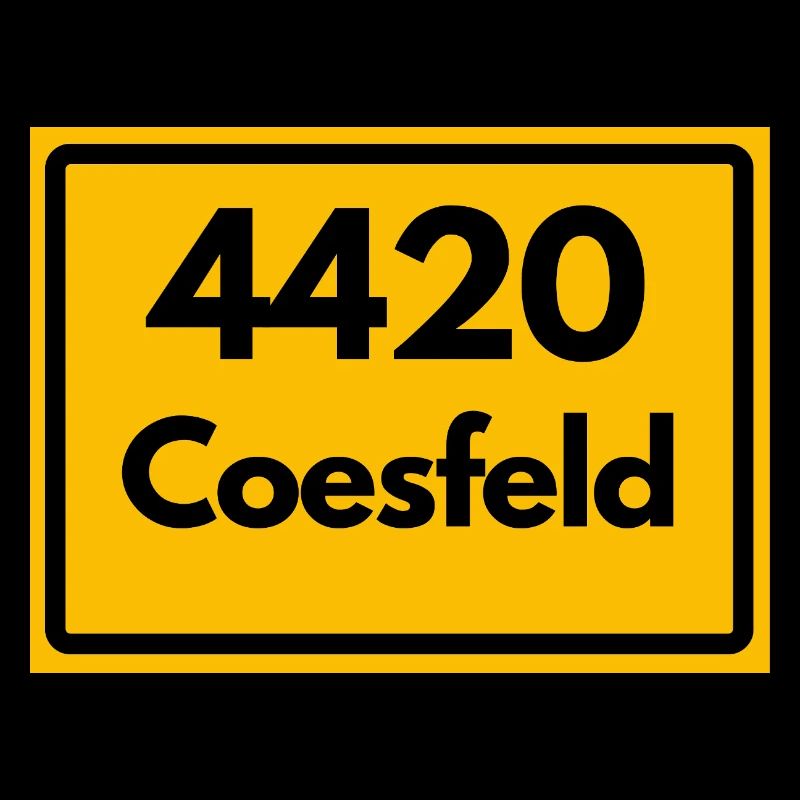 ALTE POSTLEITZAHL PLZ RETRO 4420 COESFELD – NRW