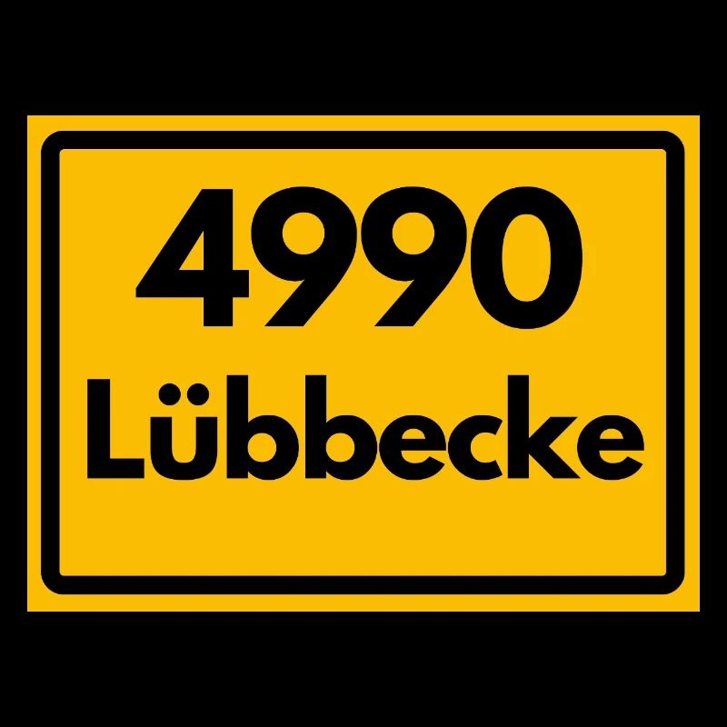 ALTE POSTLEITZAHL PLZ RETRO 4990 Lübbecke