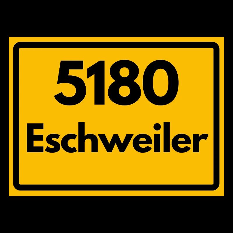 ALTE POSTLEITZAHL PLZ RETRO 5180 ESCHWEILER