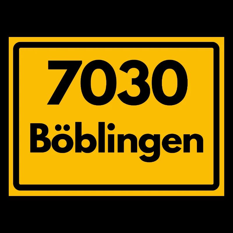 ALTE POSTLEITZAHL PLZ RETRO 7030 BÖBLINGEN HEIMAT
