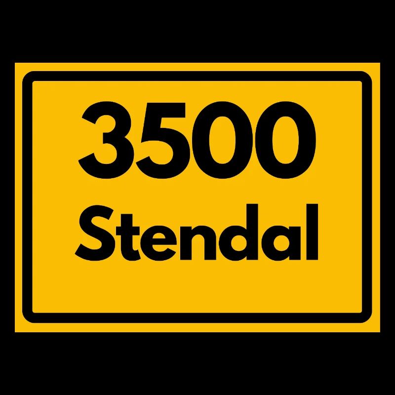 ALTE POSTLEITZAHL PLZ 3500 STENDAL HEIMATSTOLZ ORI