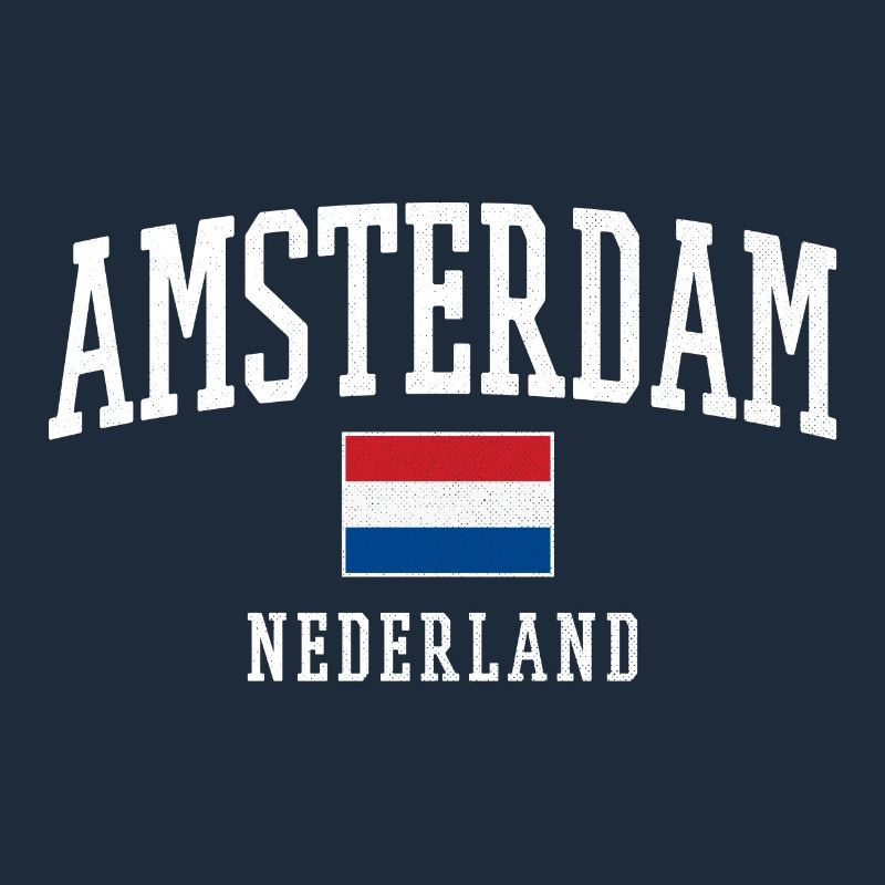 Amsterdam NL Flag Design
