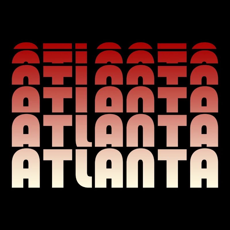 Motif de gradient d’Atlanta