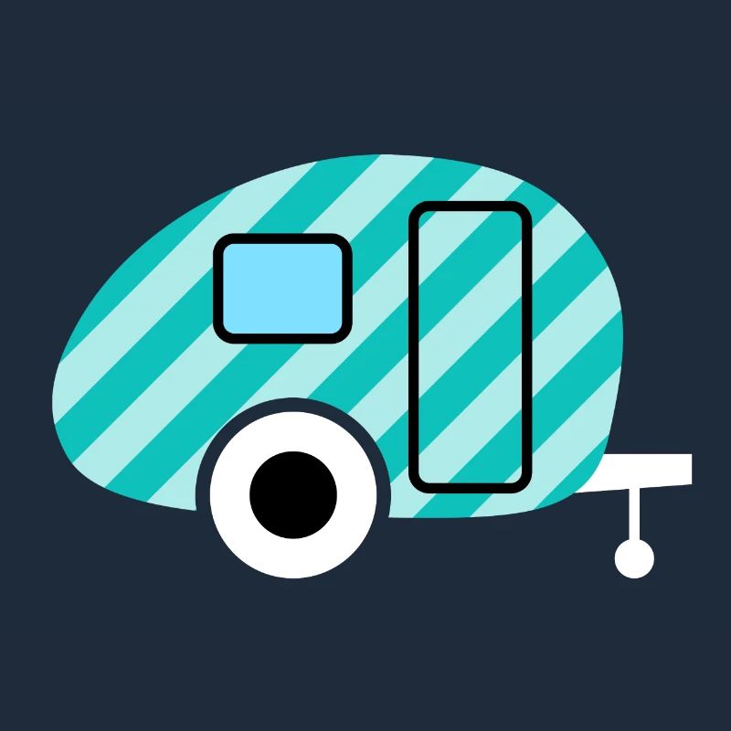 Caravan Caravan Strip Camping Camper Retro