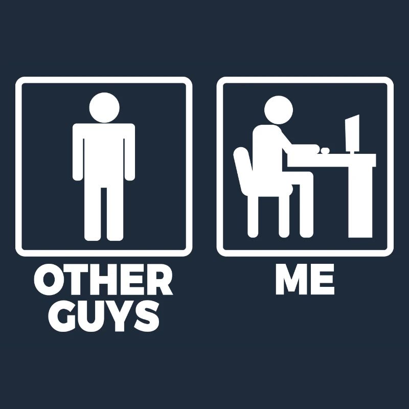 Software Engineer Stick Figures