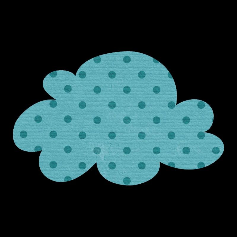 Nuage Points Points Météo Crèche Décoration Enfants