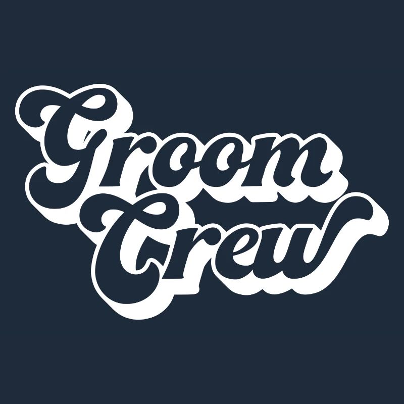 Groom Crew Bachelor Party Men Squad Matching Group
