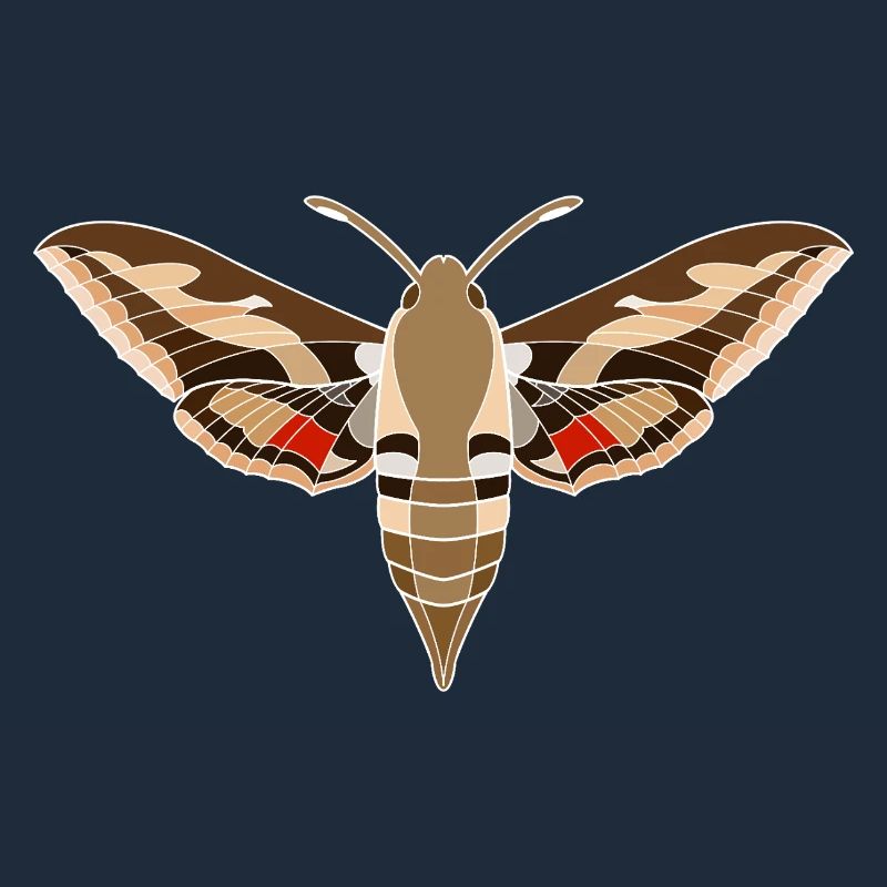 Papillon de paille de lit