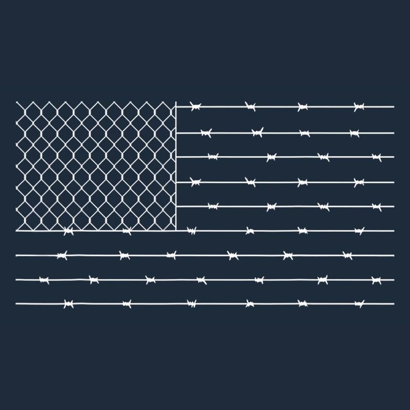 Minimalist Barbed Wire Pattern