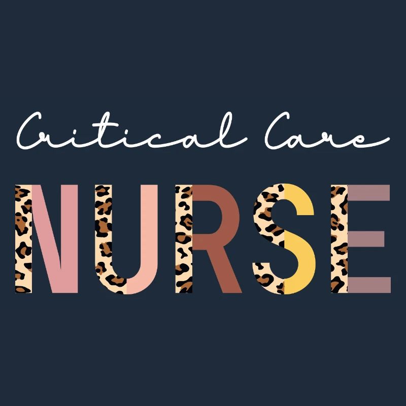 Critical Care Nurse CCN Boho Design