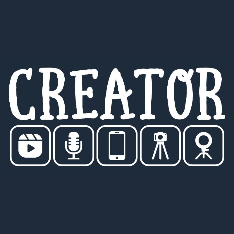 Content Creator Vlogger Online Streamer Influencer
