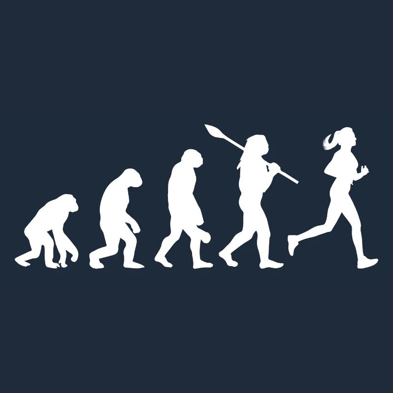 Évolution de la silhouette de la femme en course