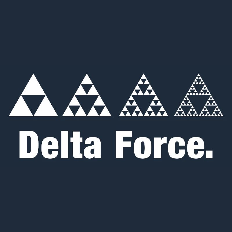 Récursion de la géométrie de la force du triangle fractal