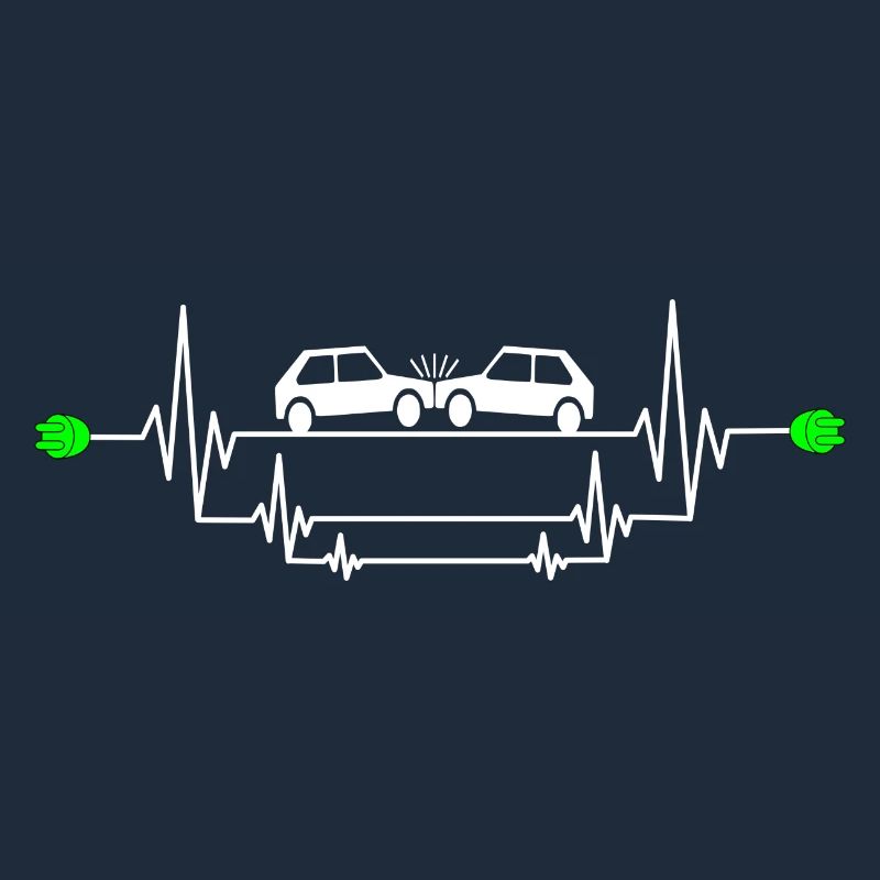 Gefährlicher E-Auto Unfall