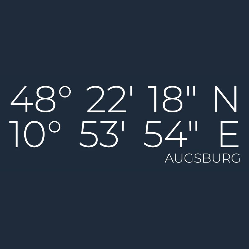 Coordinates Augsburg