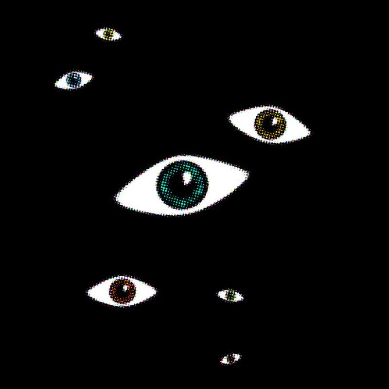 sixties eyes 60s 7 Augen psychedelic