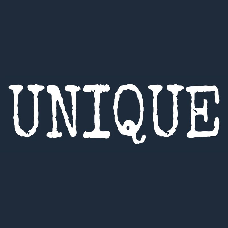unique unique unique self-worth unique