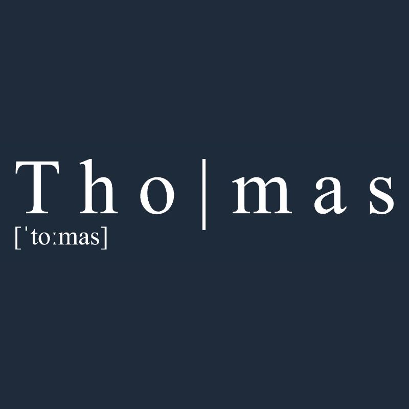 Thomas Definition Typography