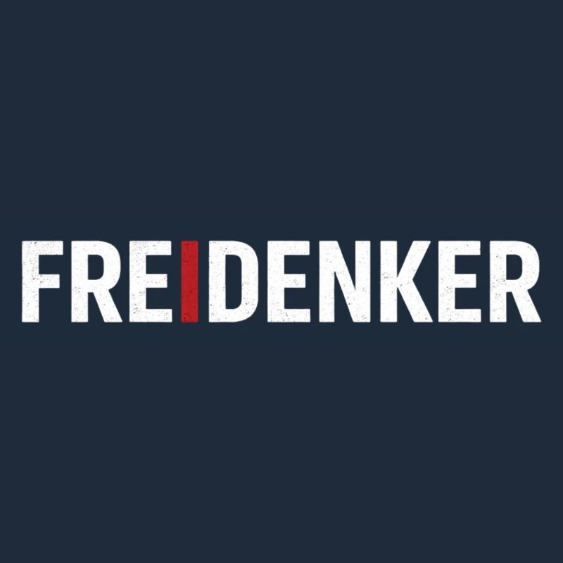 Freidenker – Starkes Typografie Statement