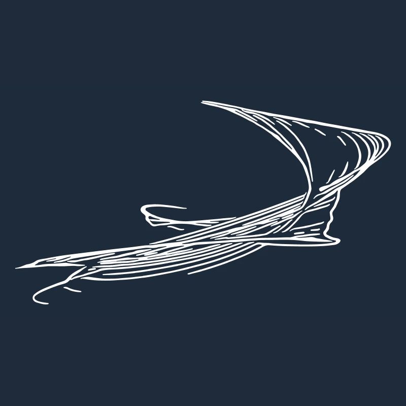 Storm and Wind Vector Weather Motif