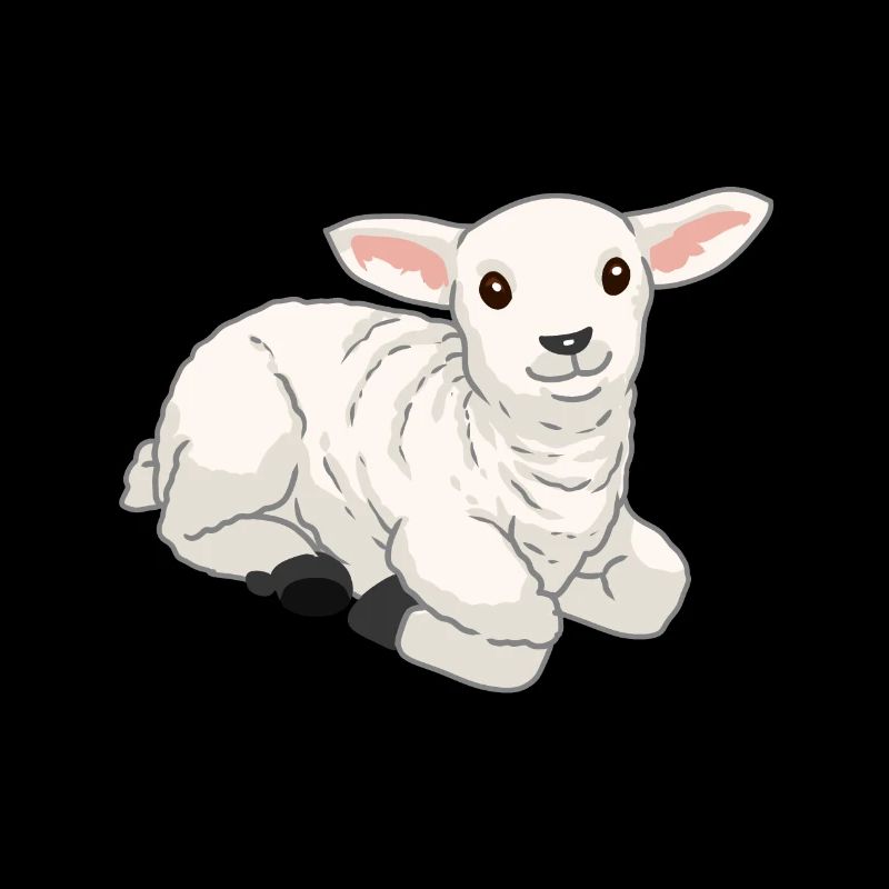 Baby Osterlamm Schaf Lamm Ziege Ostern