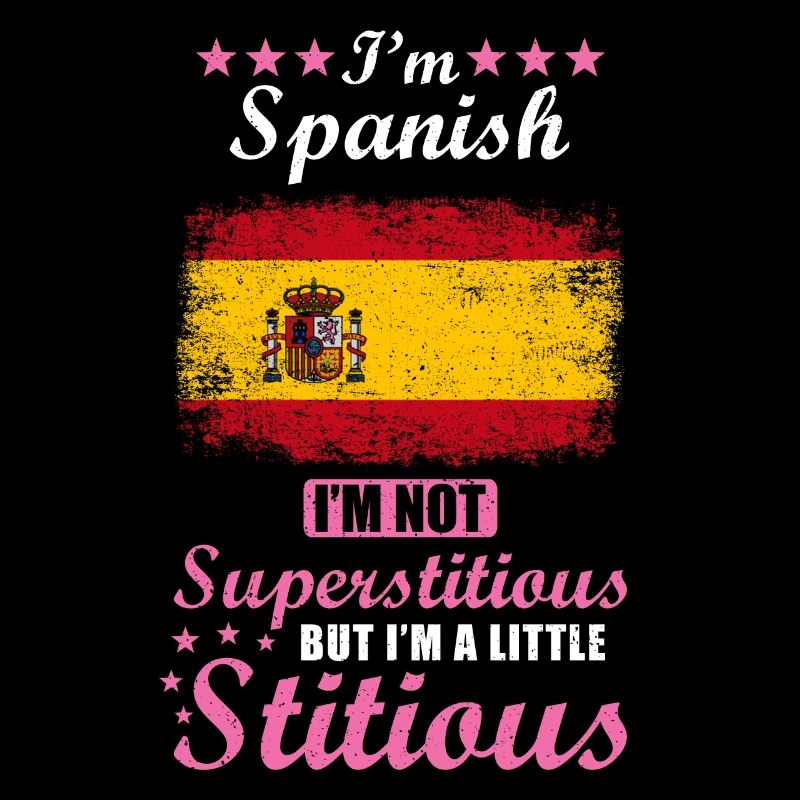 Spanierin Geschenk lustiger Spruch Spanien