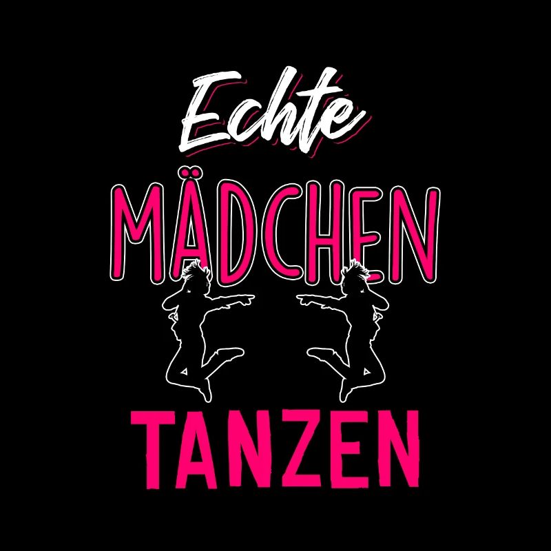 Echte Mädchen tanzen