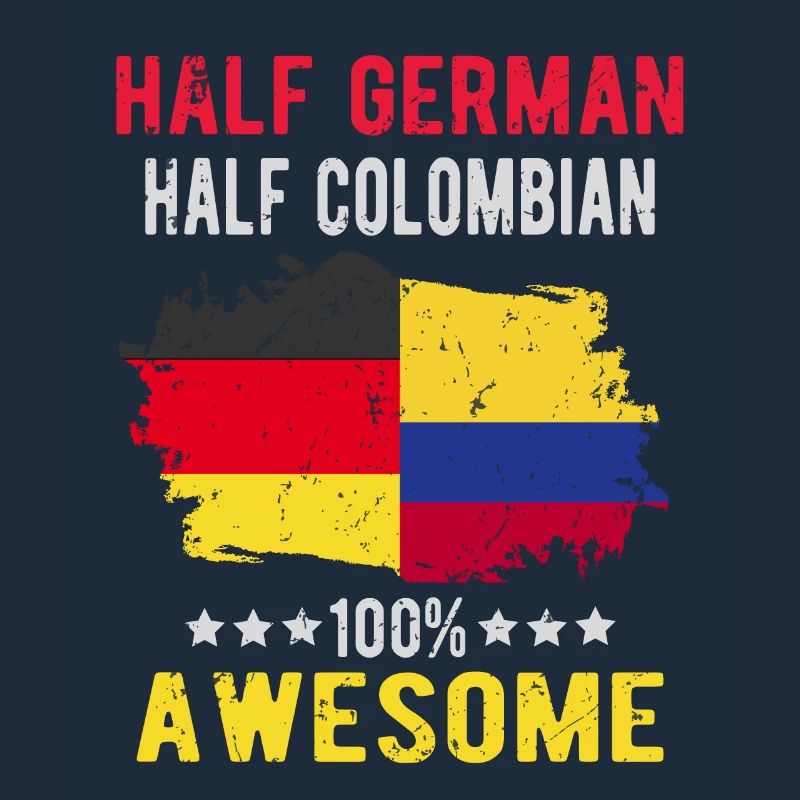 Half German Half Colombian