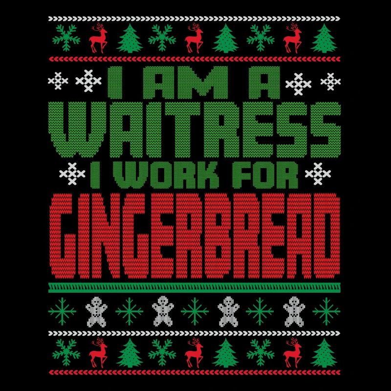 Citation de Noël de serveuse