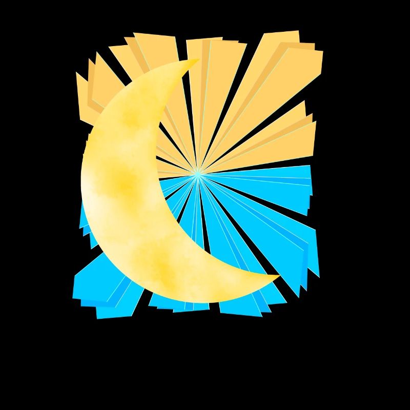 Heavenly Fantasy Moon Crescent Sky