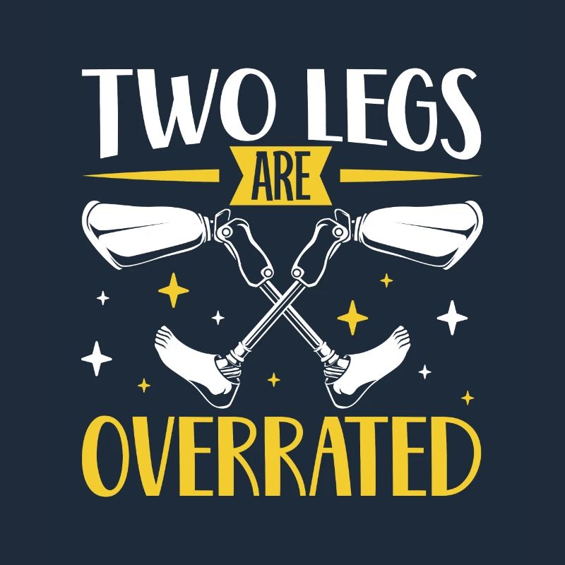 Who needs two legs - leg prosthesis