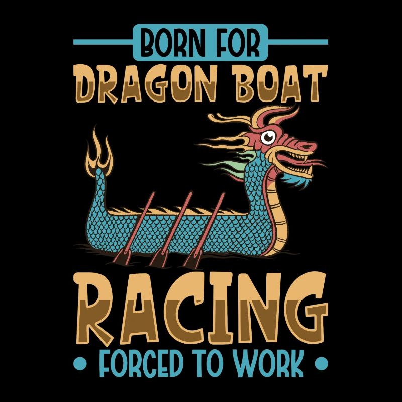 Né pour les courses de bateaux-dragons - Drachenboot
