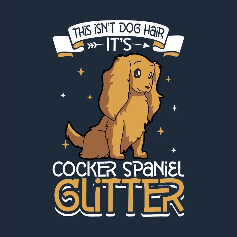 Cocker Spaniel Glitzer
