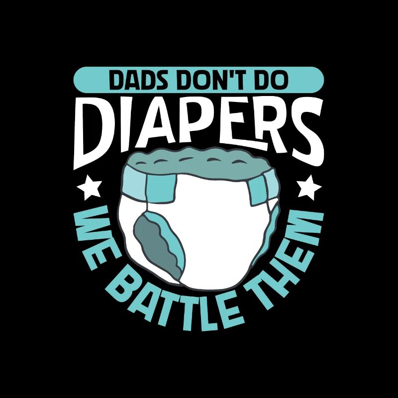 Väter bekämpfen Windeln - Baby wickeln