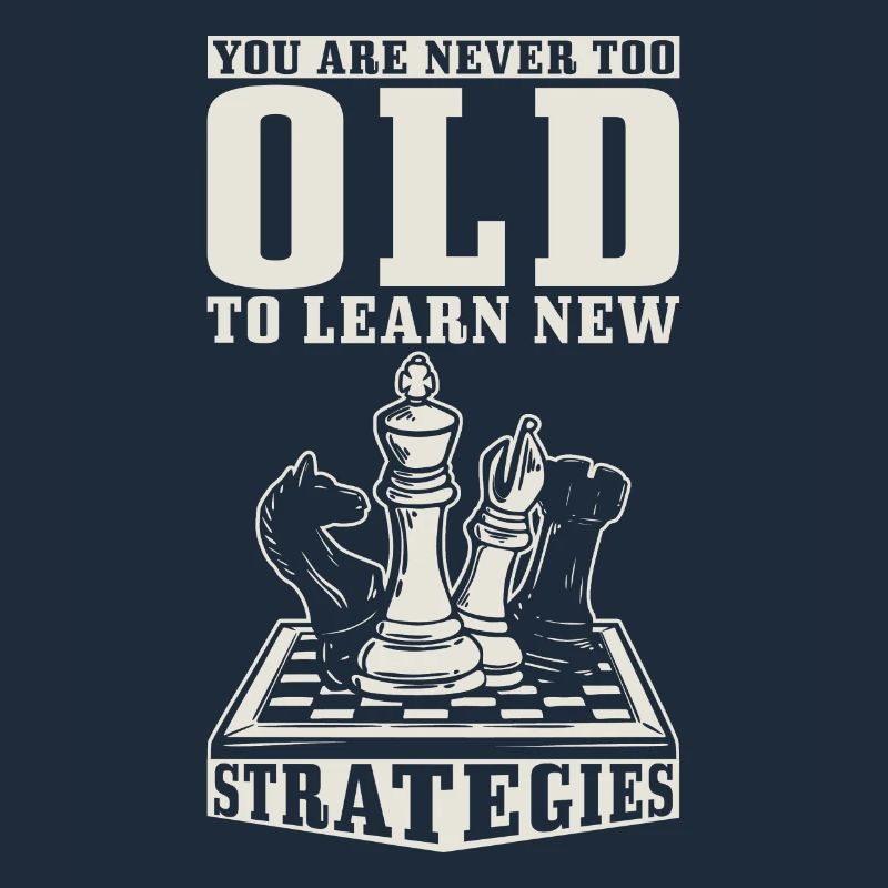 Chess Player Chessboard Strategist Saying Chess