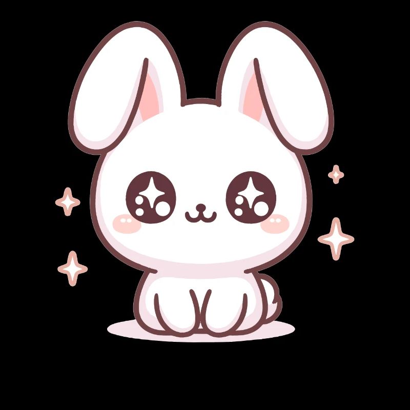 Rabbit Bubble Tea Kawaii