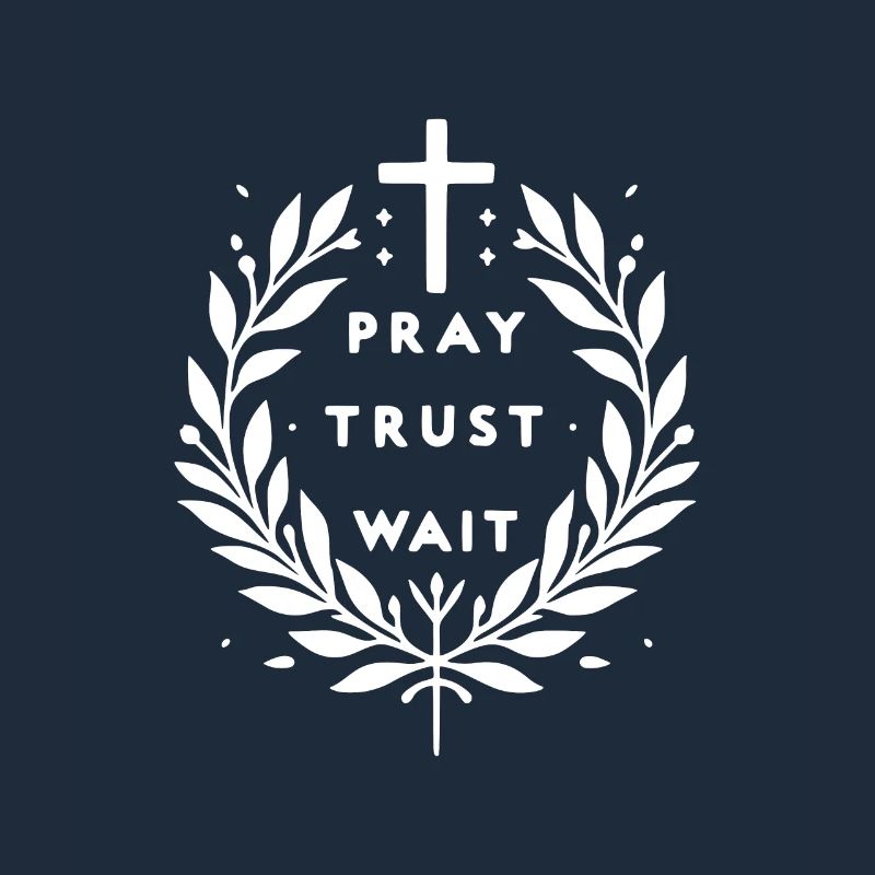 Pray Trust Wait