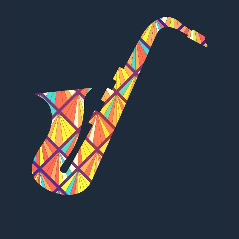 Saxophone Geometric